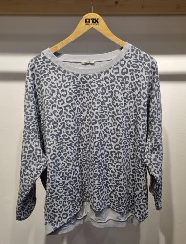 (w) Sweatshirt leo grey