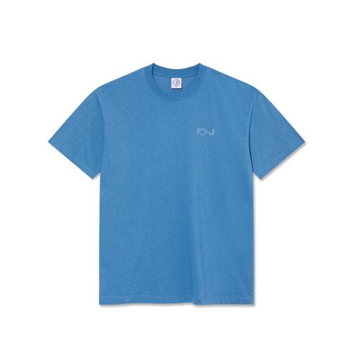 T-Shirt Polar Skate Co. Contrast french blue