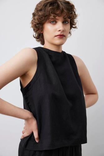 (w) Tank Top Movesgood Noor black