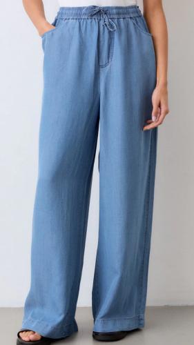 (w) Pant Movesgood Lyon Denim blue