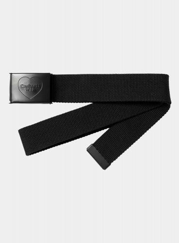 Grtel Carhartt WIP Heart Clip black