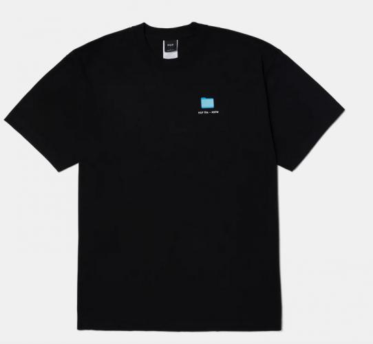 T-Shirt HUF Desktop black