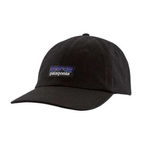 Cap Patagonia P-6 Label Trad black