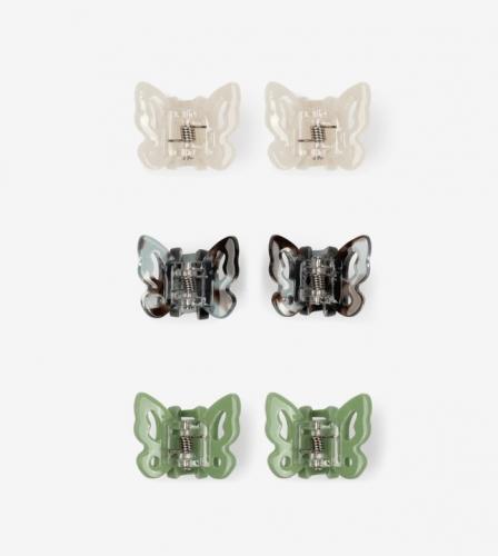 (w) Claw Set Sui Ava butterfly mix