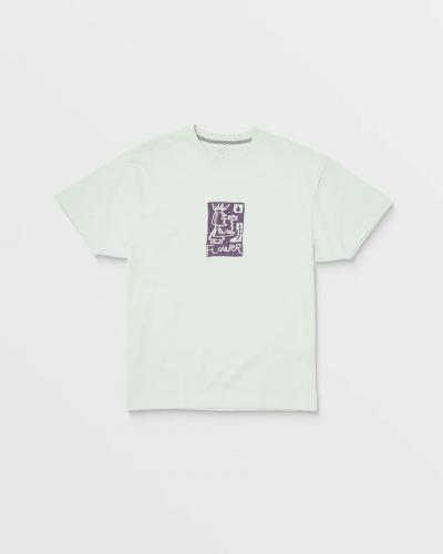 T-Shirt Volcom Flowatch cloud blue
