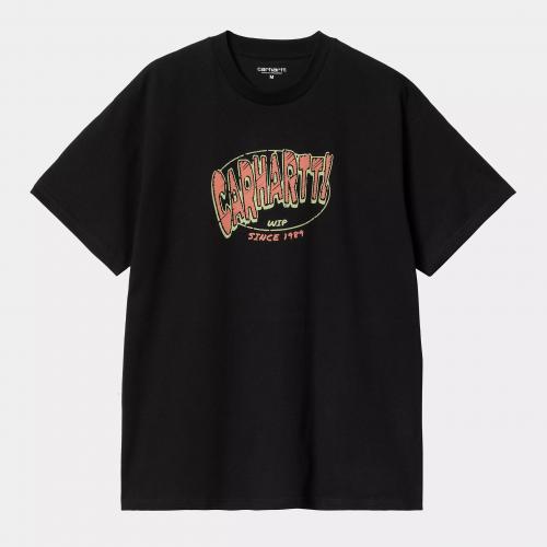 T-Shirt Carhartt WIP Hot Script black