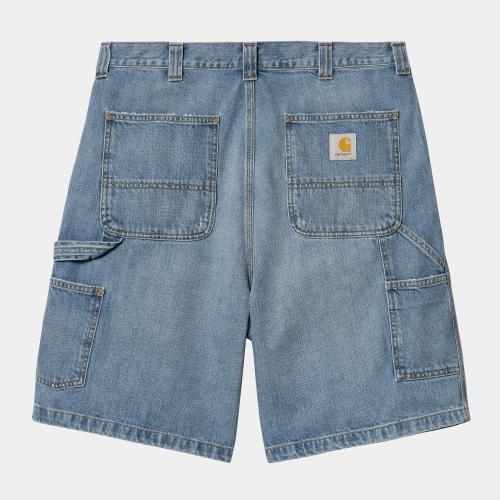 Short Carhartt WIP OG Single Knee blue burst washed