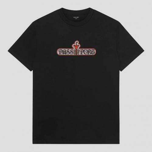 T-Shirt Pass Port Gardenia black