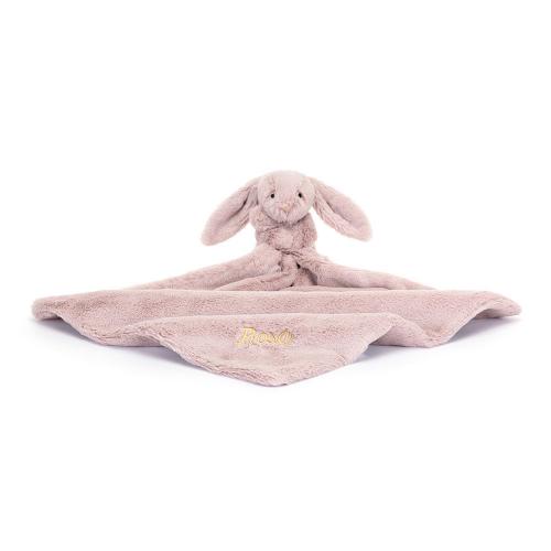 Jellycat Bashful Luxe Bunny Rosa Soother
