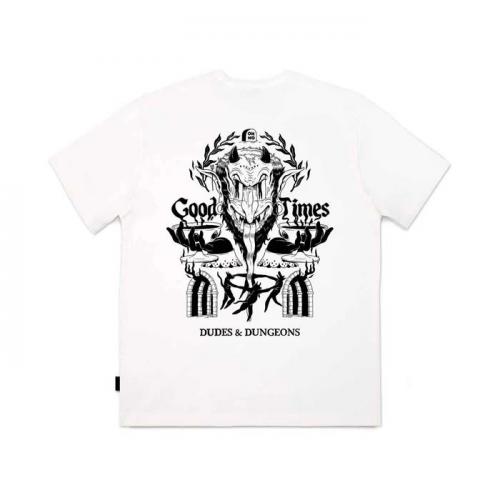 T-Shirt The Dudes Good Times Seasonal white 