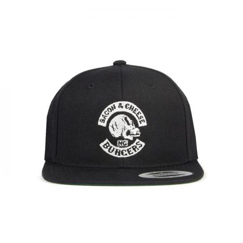 Cap The Dudes Bacon Cheese Structured 5 Panel black