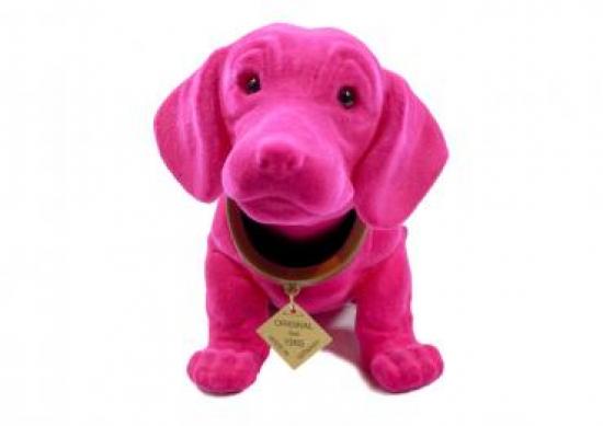 Wackeldackel klein pink