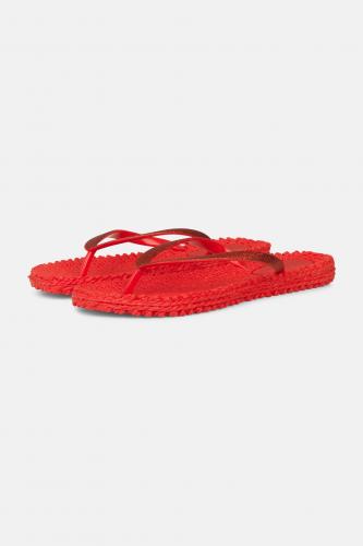 (w) Sandale Ilse Jacobsen Cheerful 01 Glitter deep red