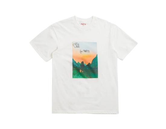 T-Shirt Poets Dill For Poets white