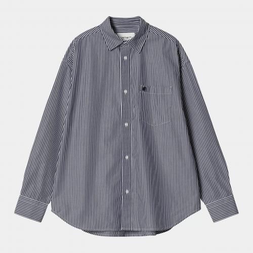 (w) Hemd Carhartt WIP Arvin Stripe space