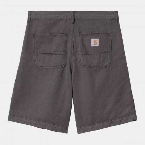 Short Carhartt WIP Cooper graphite garment dyed