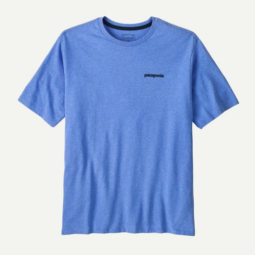 T-Shirt Patagonia P-6 Logo Responsibili blue
