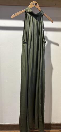 (w) Dress long olive
