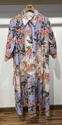 (w) Dress Floral lilac