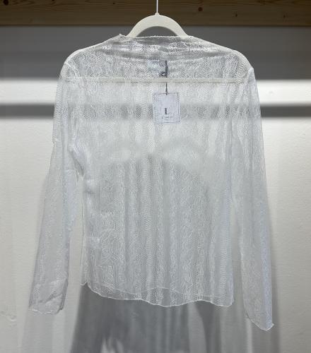 (w) Longsleeve Lace white
