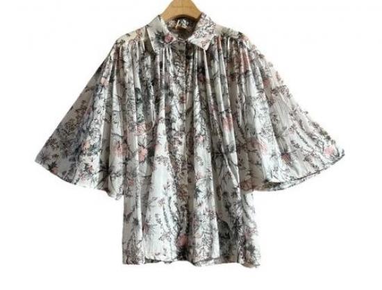 (w) Blouse Floral