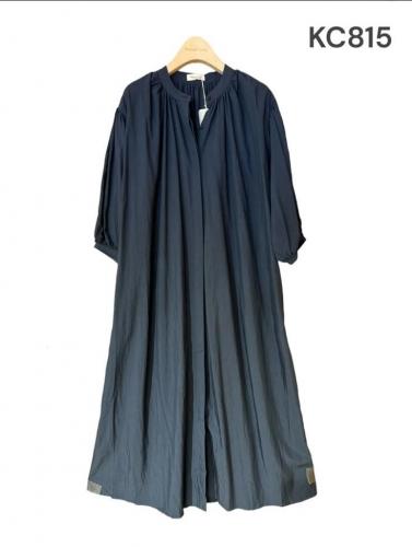 (w) Dress Button navy 