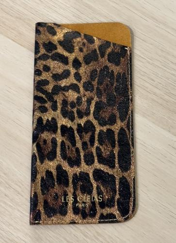 (w) Brillenetui glitzi leo