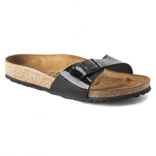 (w) Sandale Birkenstock Madrid BS black patent