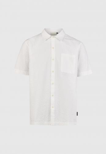 Hemd Cleptomanicx S/S Lifted white