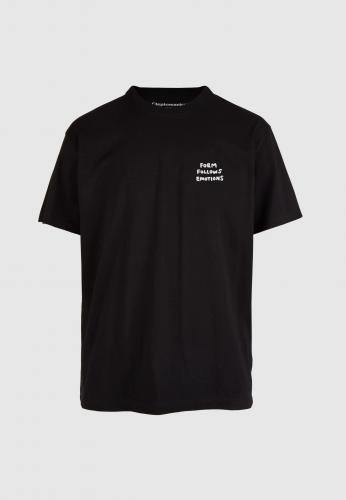 T-Shirt Cleptomanicx Classic Form Follows black