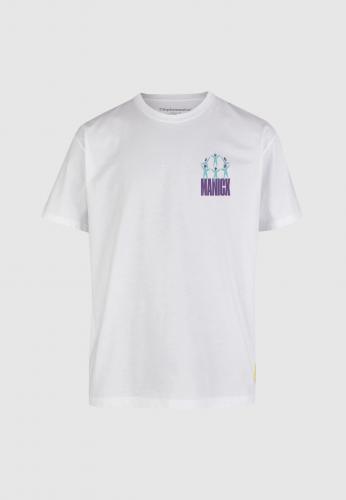 T-Shirt Cleptomanicx Classic Gathering white 