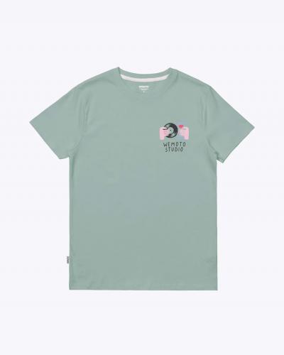 T-Shirt Wemoto Music&Wine pistacchio