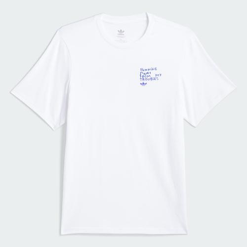 T-Shirt Adidas Shmoofoil I'm Fast white