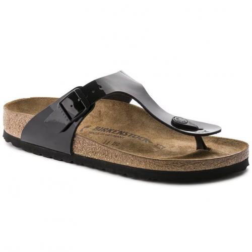 (w) Sandale Birkenstock Gizeh BF patent black