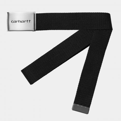 Grtel Carhartt WIP Clip Belt Chrome black