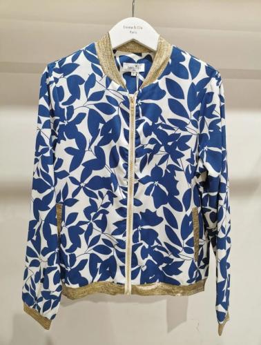 (w) Blouson N5275-280 blue