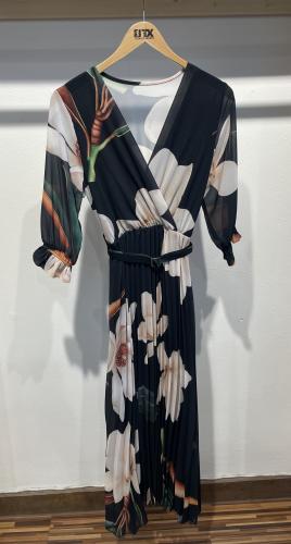 (w) Dress Lisa Orch black