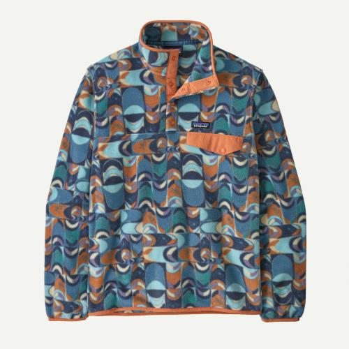 Fleece Patagonia Synch Snap-T LW swallowtail