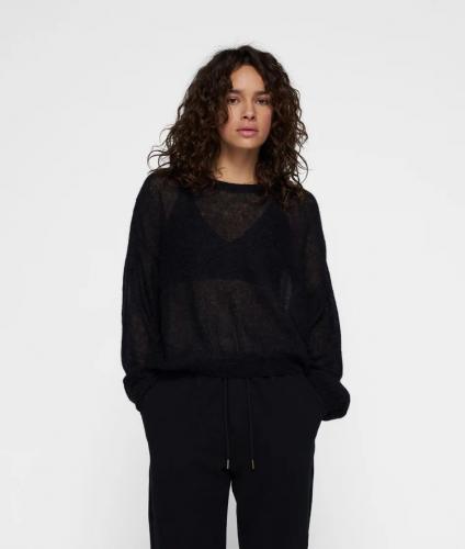 (w) Sweater 10Days Knit black