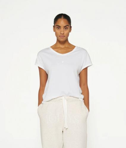 (w) T-Shirt 10Days The V-Neck white