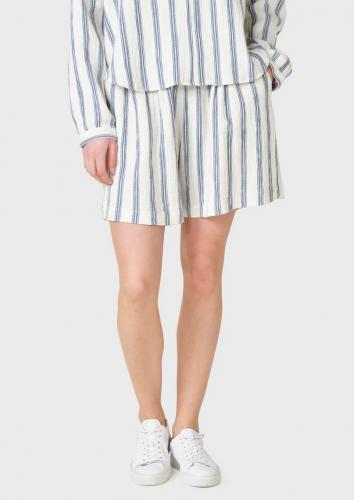 (w) Short Klitmller Poppy Stripe cream/ocean