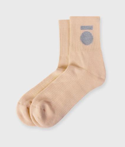 (w) Socks 10Days medal peach