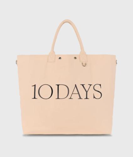 (w) Shopper 10Days Canvas peach