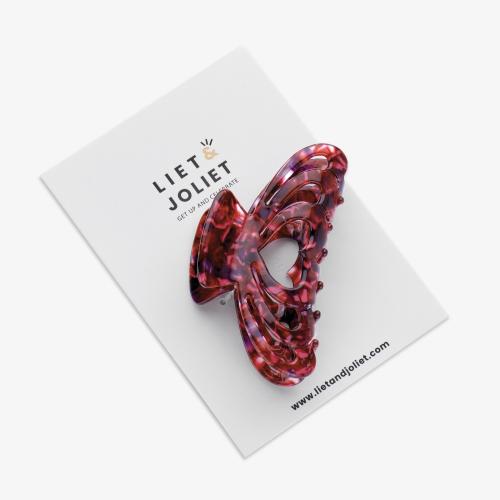 (w) Haarklammer J25238 rosa