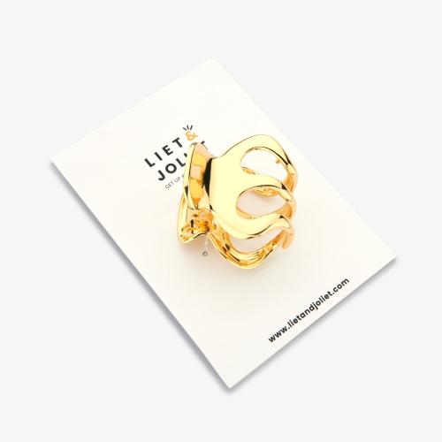 (w) Haarklammer J25203 gold