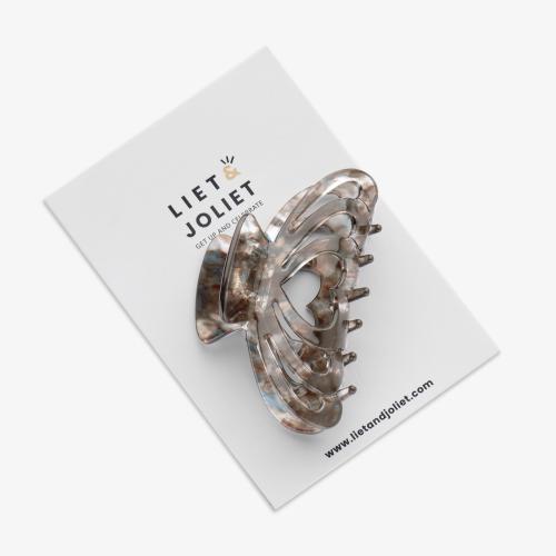 (w) Haarklammer J25238 braun