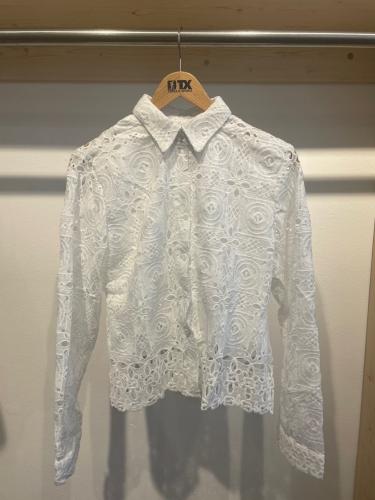 (w) Boho Hemd weiss