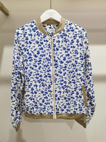(w) Blouson N5275-335 blue