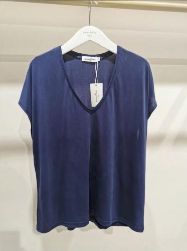 (w) T-Shirt N2401 navy