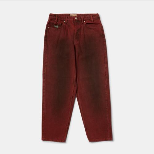Pant Huf Cromer Washed lava red
